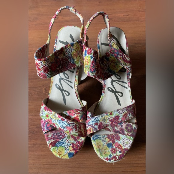 REBELS Women’s Rope Platform Sandals Beige Size 10 - Picture 2 of 8